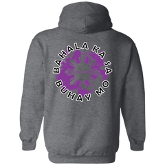 Bahala Ka Sa Buhay Mo Purple Splash Unisex Pullover Hoodie