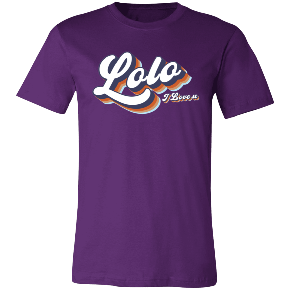 Lolo I Love U Unisex Jersey T-Shirt