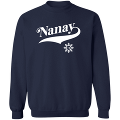 Number One Nanay Unisex Crewneck Pullover Sweatshirt