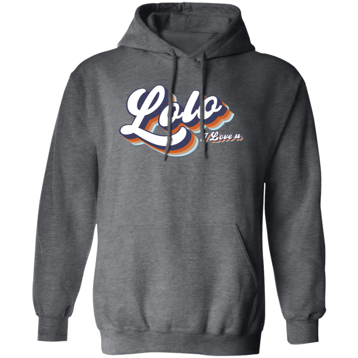 Lolo I Love U Unisex Pullover Hoodie