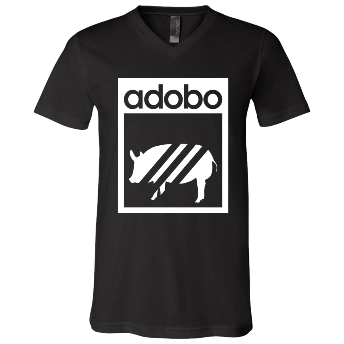 Pork Adobo Unisex Jersey V-Neck T-Shirt