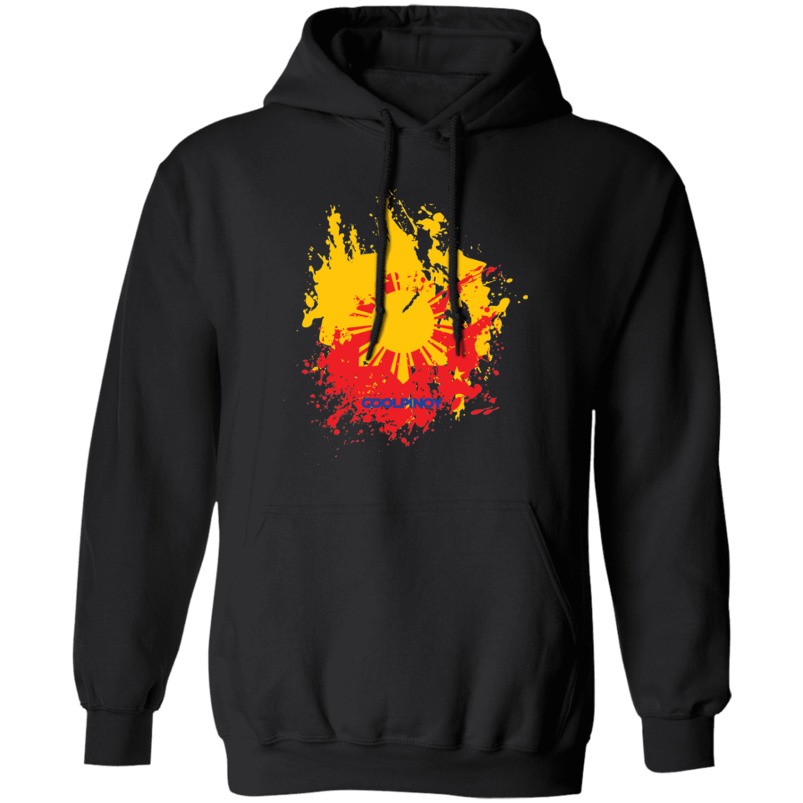 Sun and Stars Splashed Unisex Pullover Hoodie