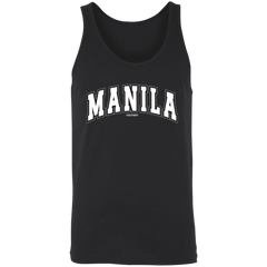 Manila Arch White CP Unisex Cotton Tank Top