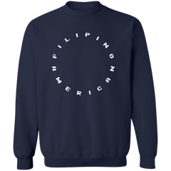 Filipino American Unisex Crewneck Pullover Sweatshirt