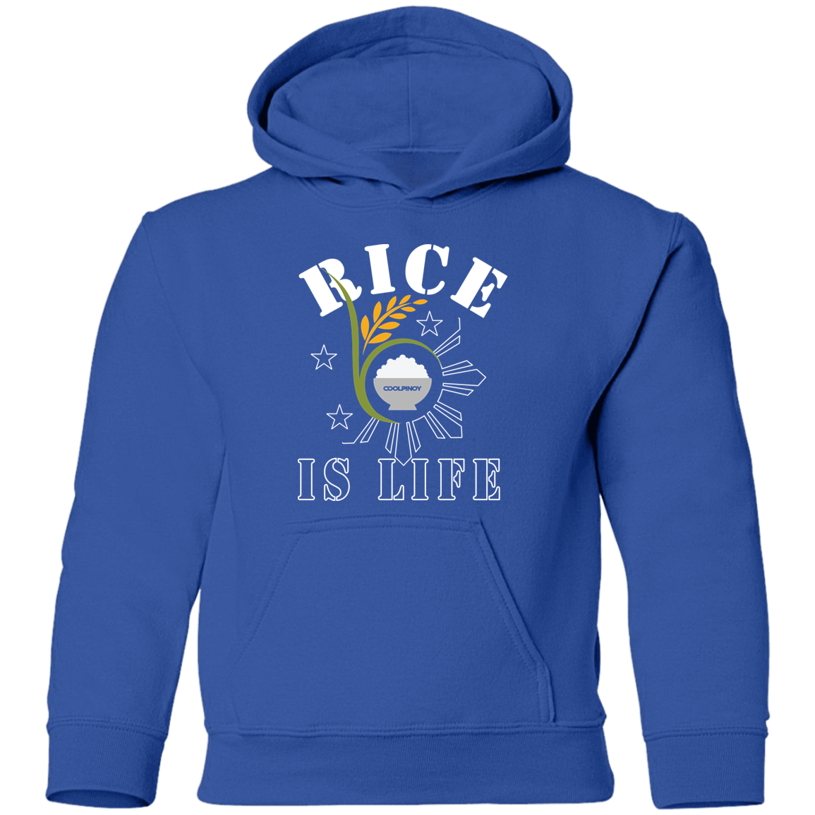 RIce is Life Seeds Unisex Youth Pullover Hoodie