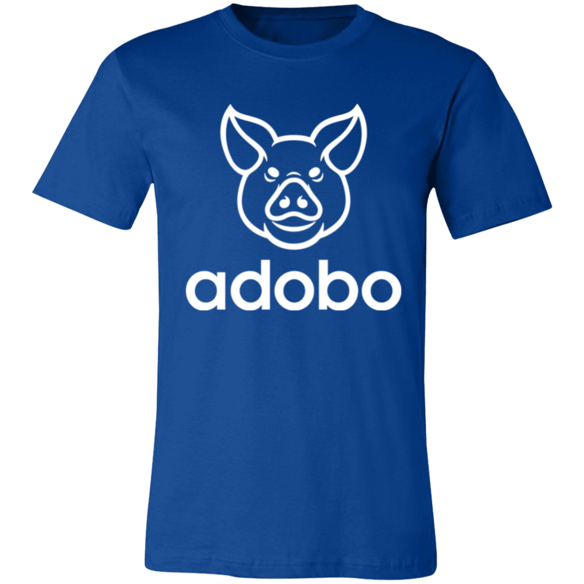 Adobo Pig Head Unisex Jersey T-Shirt