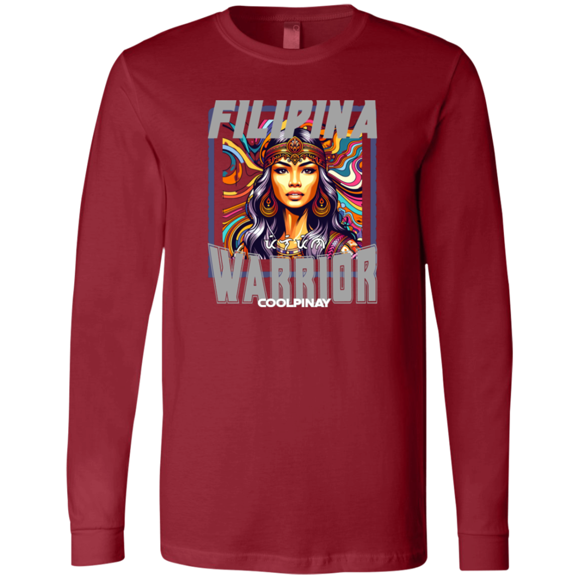 Filipina Warrior Beauty Unisex Jersey Long Sleeve T-Shirt