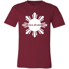 CoolPinoy Mid White Unisex Jersey T-Shirt