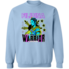 Filipina Warrior Psychadelic Unisex Crewneck Pullover Sweatshirt