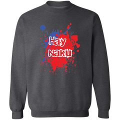 Hay Naku Splatter Unisex Crewneck Pullover Sweatshirt