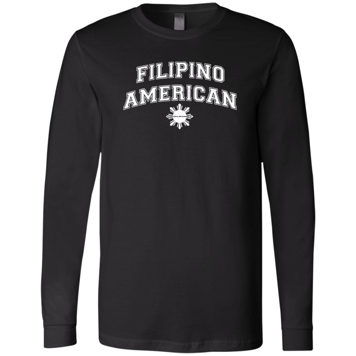 Filipino American University CP Unisex Jersey Long Sleeve T-Shirt