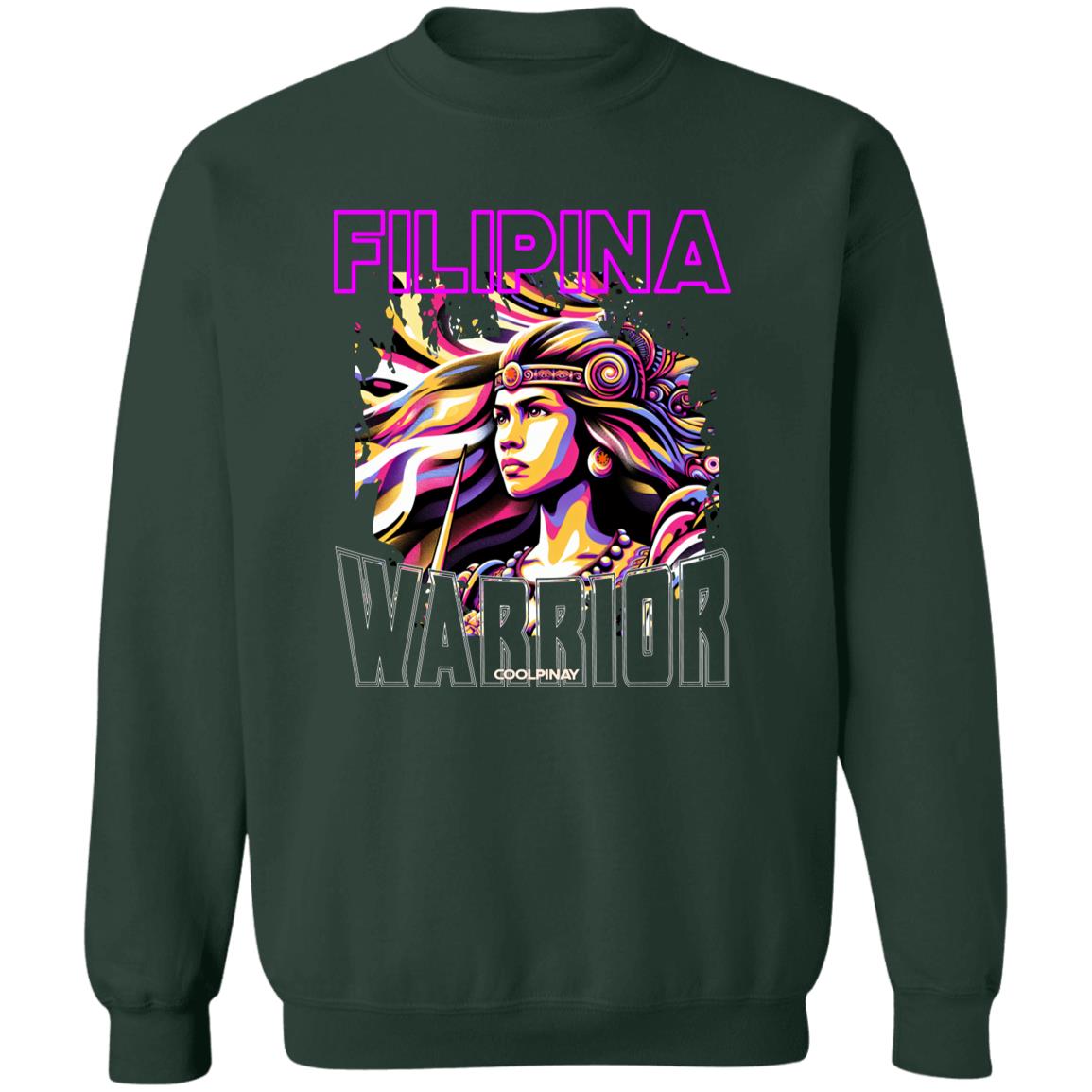 Filipina Warrior Princess Unisex Crewneck Pullover Sweatshirt