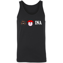 Poo Tongue Ina Unisex Cotton Tank Top