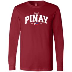 Half Pinay Unisex Jersey Long Sleeve T-Shirt