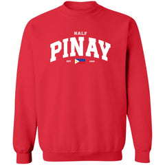Half Pinay Unisex Crewneck Pullover Sweatshirt