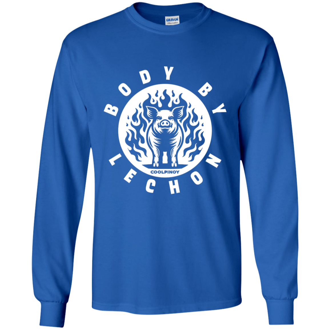 Body By Lechon Circle Youth Long Sleeve T-Shirt