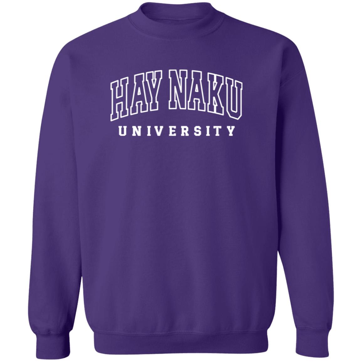 Hay Naku University Law Unisex Crewneck Pullover Sweatshirt