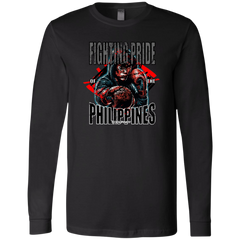 Fighting Pride Of The Philippines Boxing Unisex Jersey Long Sleeve T-Shirt