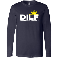 DILF Damn I Love Filipinas Unisex Jersey Long Sleeve T-Shirt