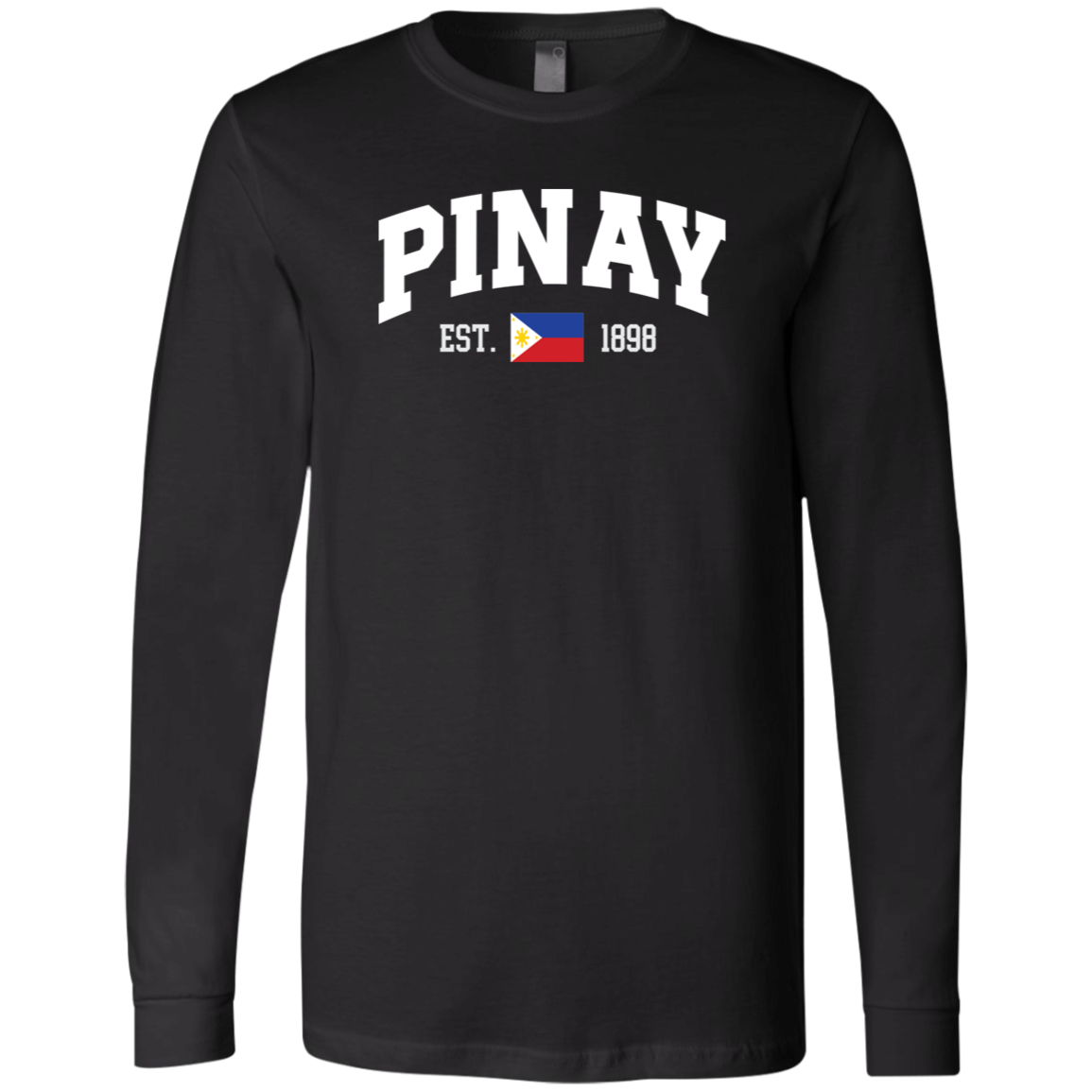 Pinay Est 1898 Unisex Jersey Long Sleeve T-Shirt