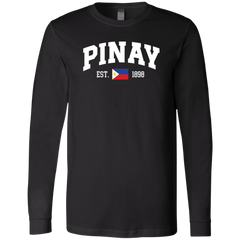 Pinay Est 1898 Unisex Jersey Long Sleeve T-Shirt