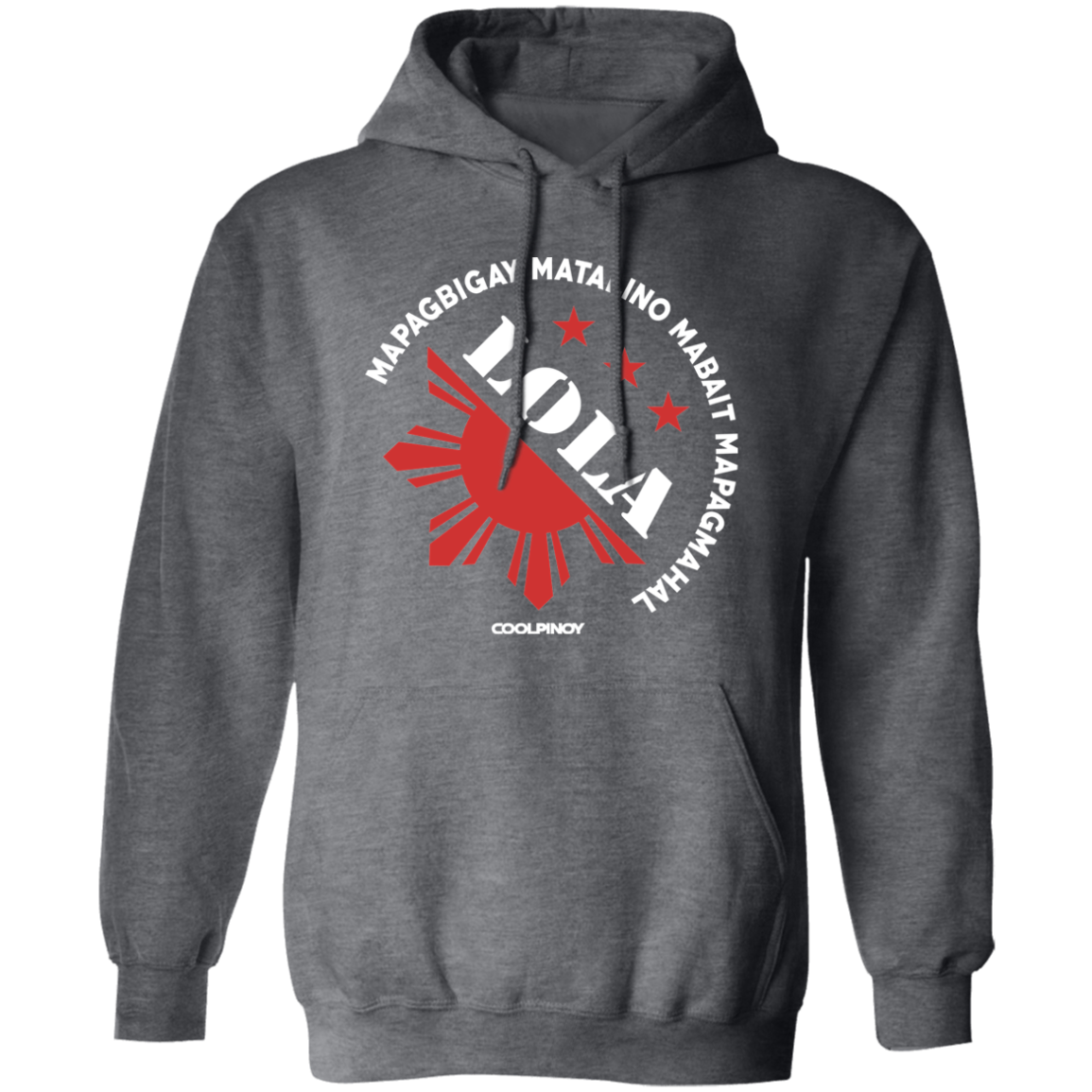 Matalino Mapagmahal Lola Unisex Pullover Hoodie