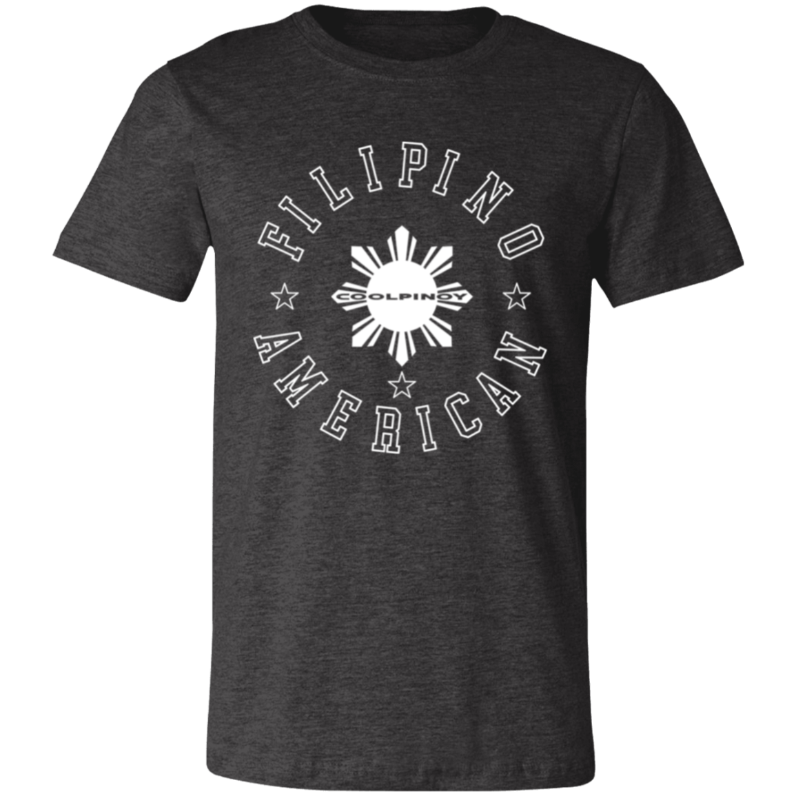 Filipino American White Sun Unisex Jersey T-Shirt