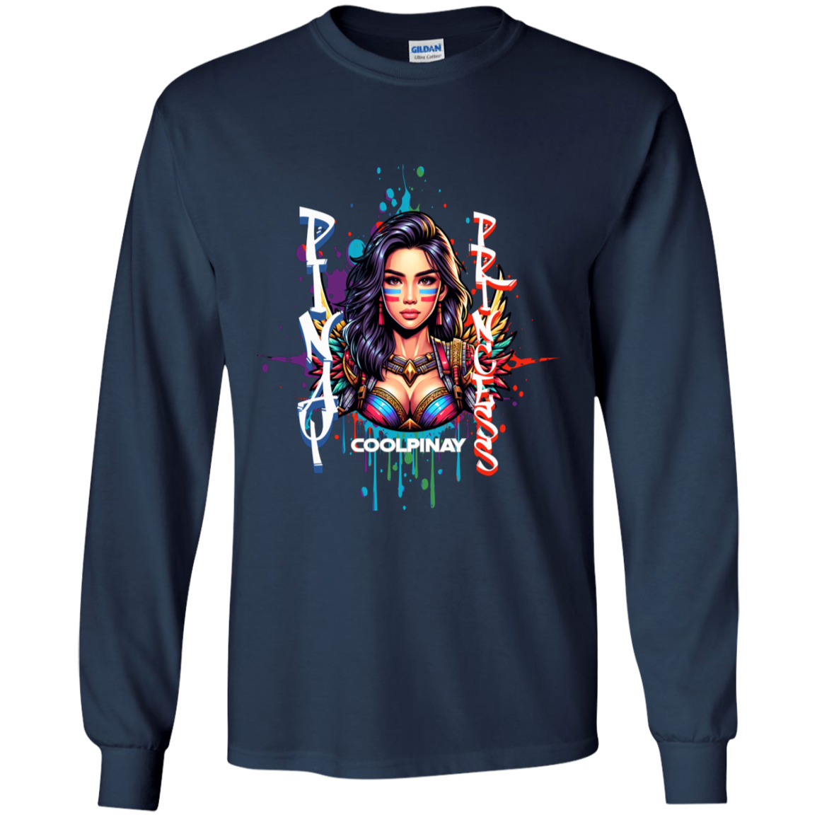 Pinay Princess Youth Long Sleeve T-Shirt