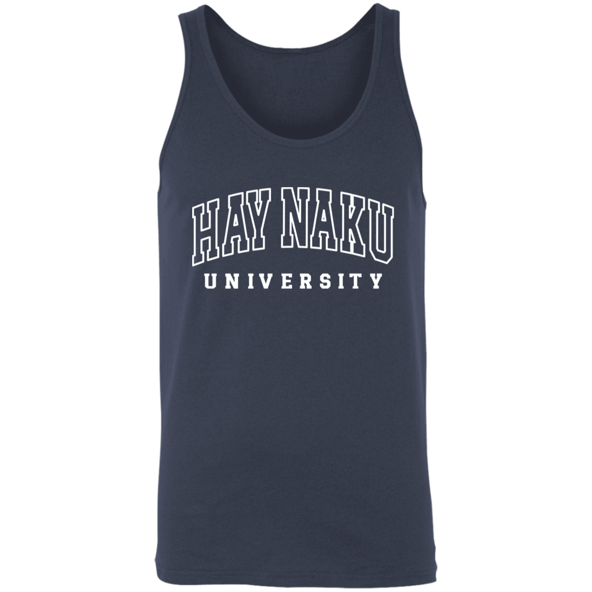 Hay Naku University Law Unisex Cotton Tank Top