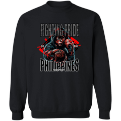 Fighting Pride Of The Philippines Boxing Unisex Crewneck Pullover Sweatshirt