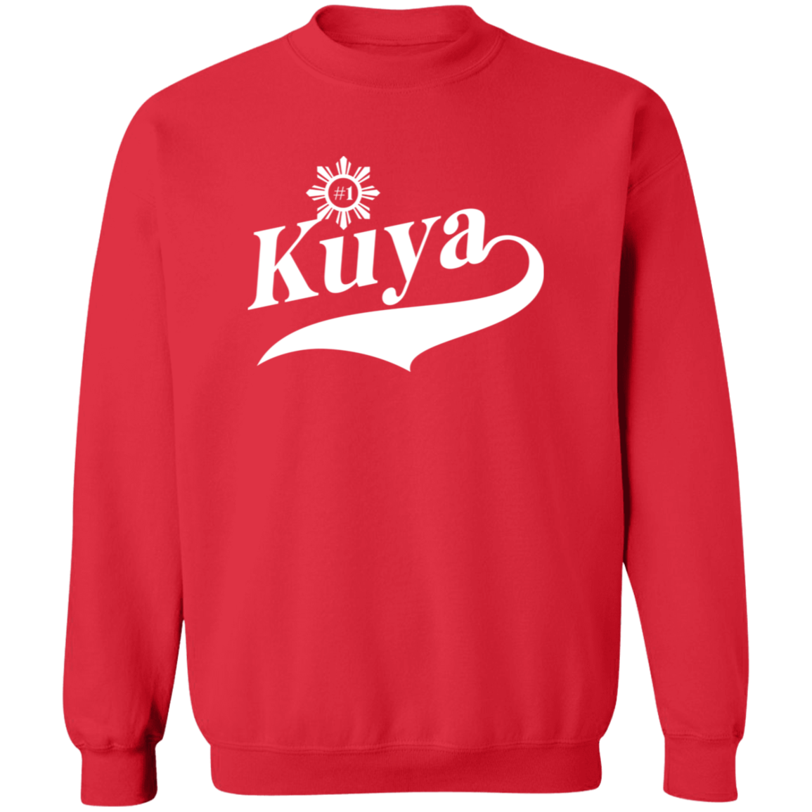 Number One Kuya Unisex Crewneck Pullover Sweatshirt