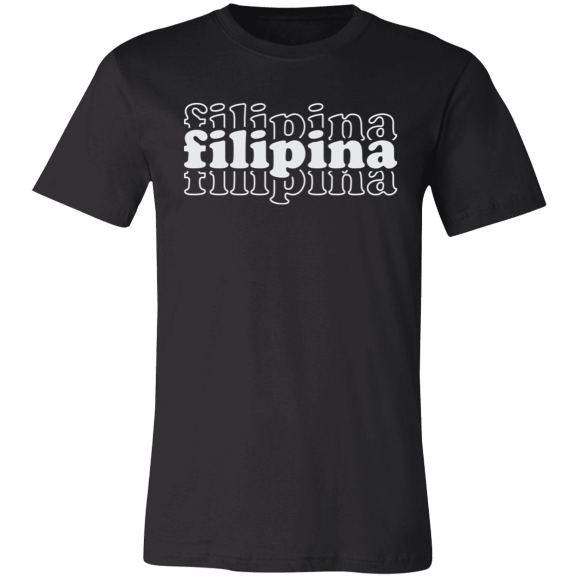 Filipina Triple Unisex Jersey T-Shirt