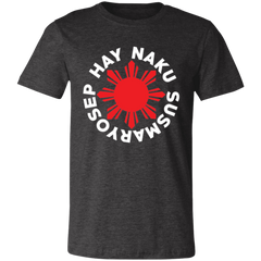 Hay Naku Susmaryosep Red Sun Unisex Jersey T-Shirt