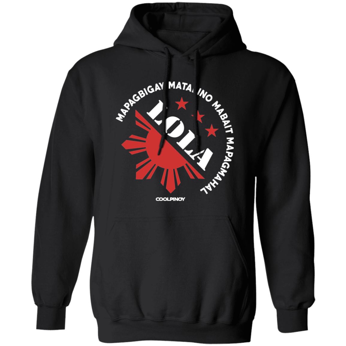 Matalino Mapagmahal Lola Unisex Pullover Hoodie