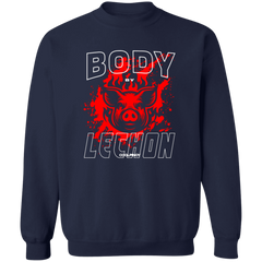 Body By Lechon Unisex Crewneck Pullover Sweatshirt