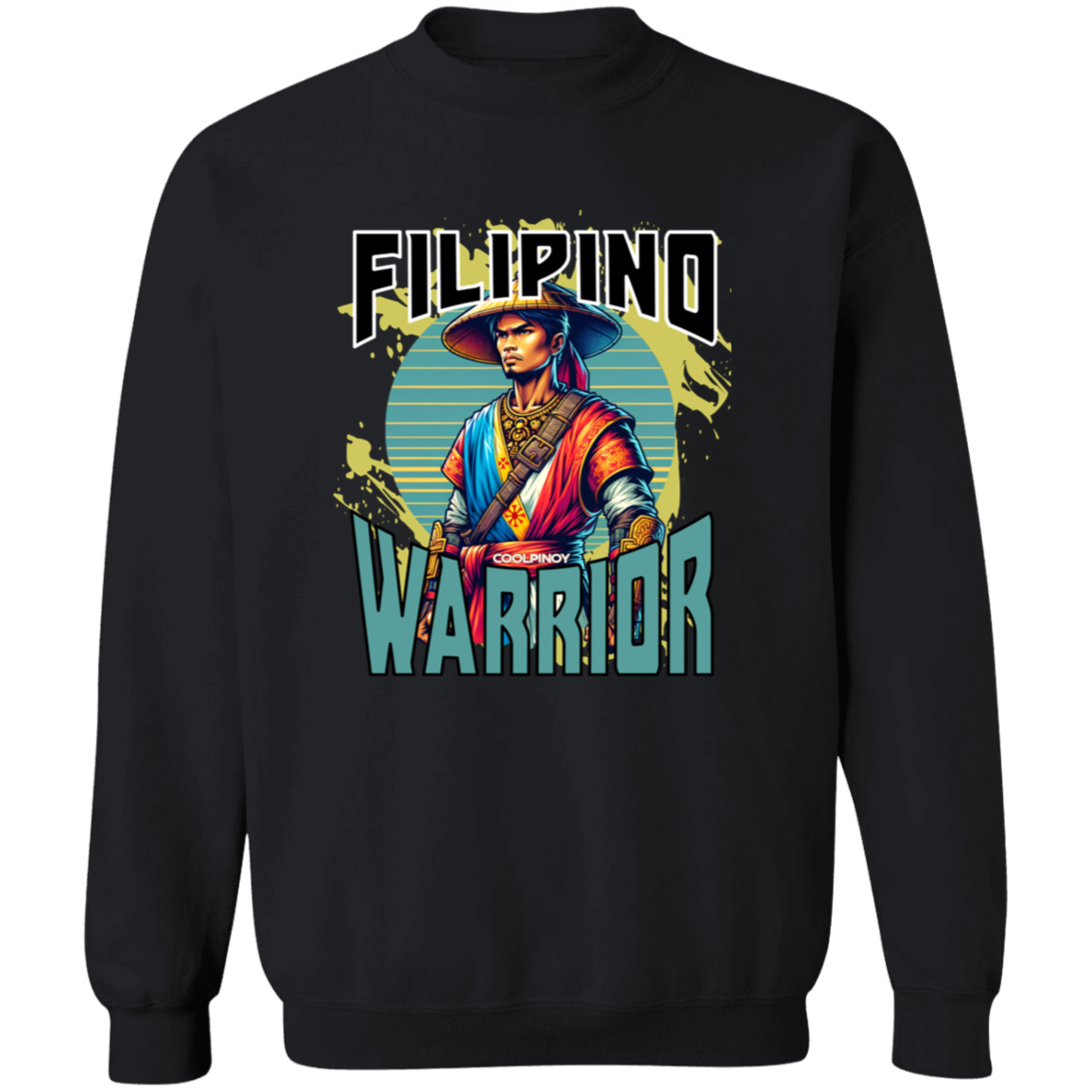 Filipino Warrior Soldier Unisex Crewneck Pullover Sweatshirt