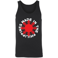 Made in the Philippines Red Sun Unisex Cotton Tank Top
