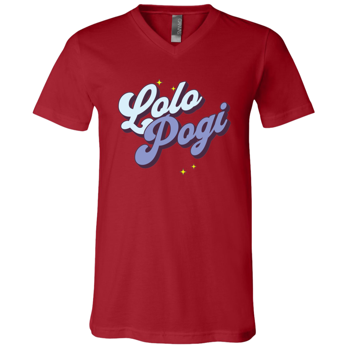 Lolo Pogi Unisex Jersey V-Neck T-Shirt