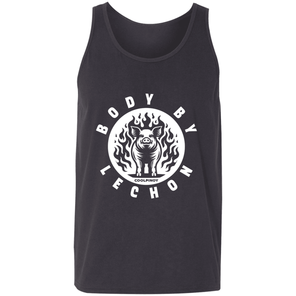 Body By Lechon Circle Unisex Cotton Tank Top