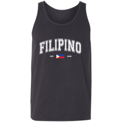 Filipino Est 1898 Unisex Cotton Tank Top