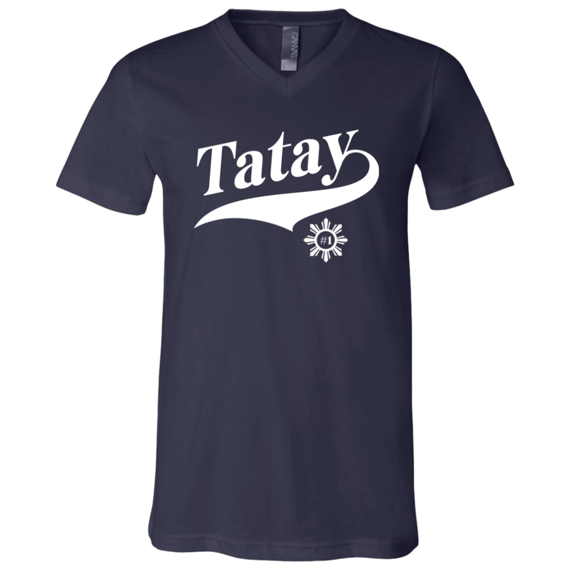 Number One Tatay Unisex Jersey V-Neck T-Shirt