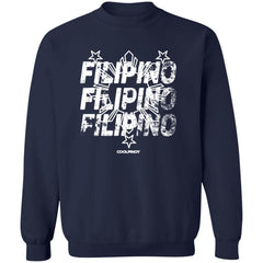 Filipino Filipino Filipino Unisex Crewneck Pullover Sweatshirt