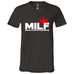 MILF Man I Love Filipinos Unisex Jersey V-Neck T-Shirt