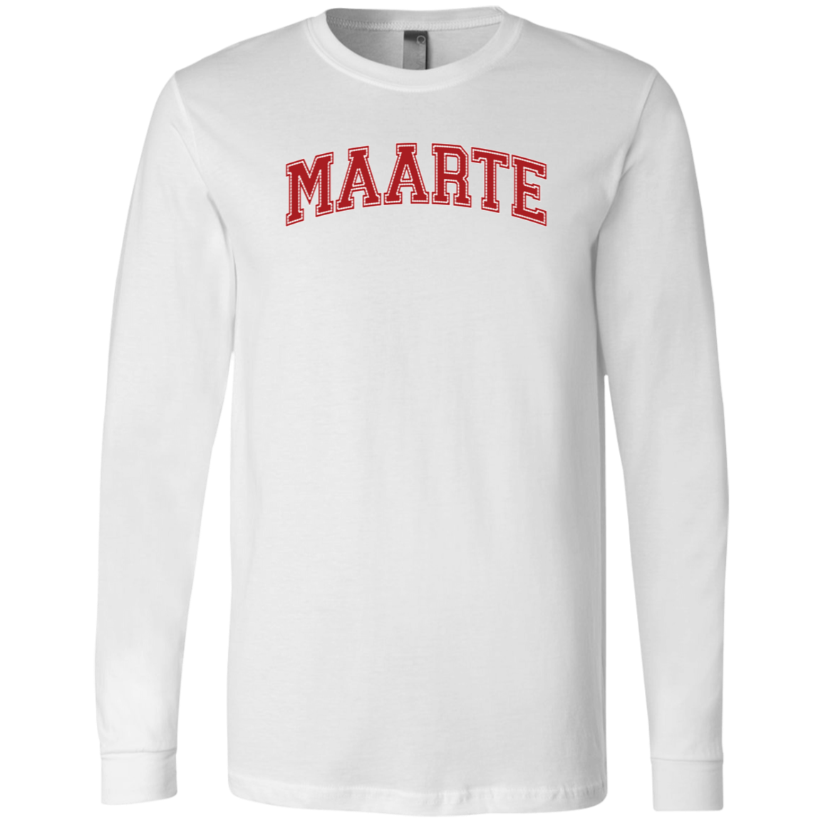 Maarte University Unisex Jersey Long Sleeve T-Shirt