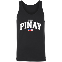 Half Pinay FILCAN Flag Unisex Cotton Tank Top