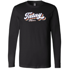 Tatay I Love U Mens Jersey Long Sleeve T-Shirt