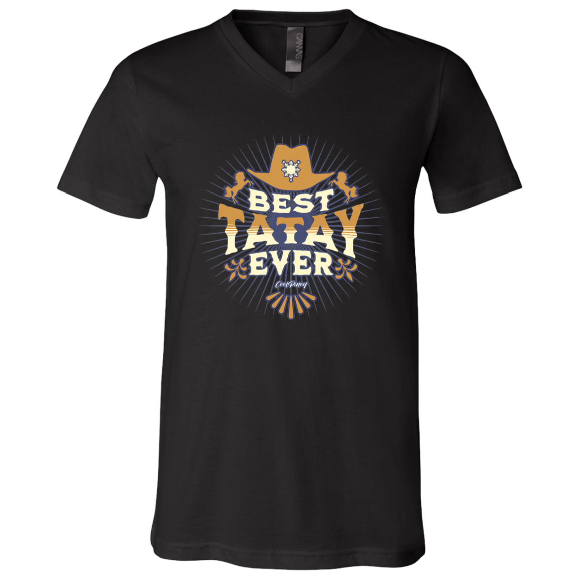 Best Tatay Ever Unisex Jersey V-Neck T-Shirt