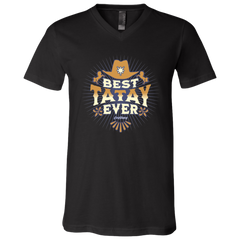 Best Tatay Ever Unisex Jersey V-Neck T-Shirt