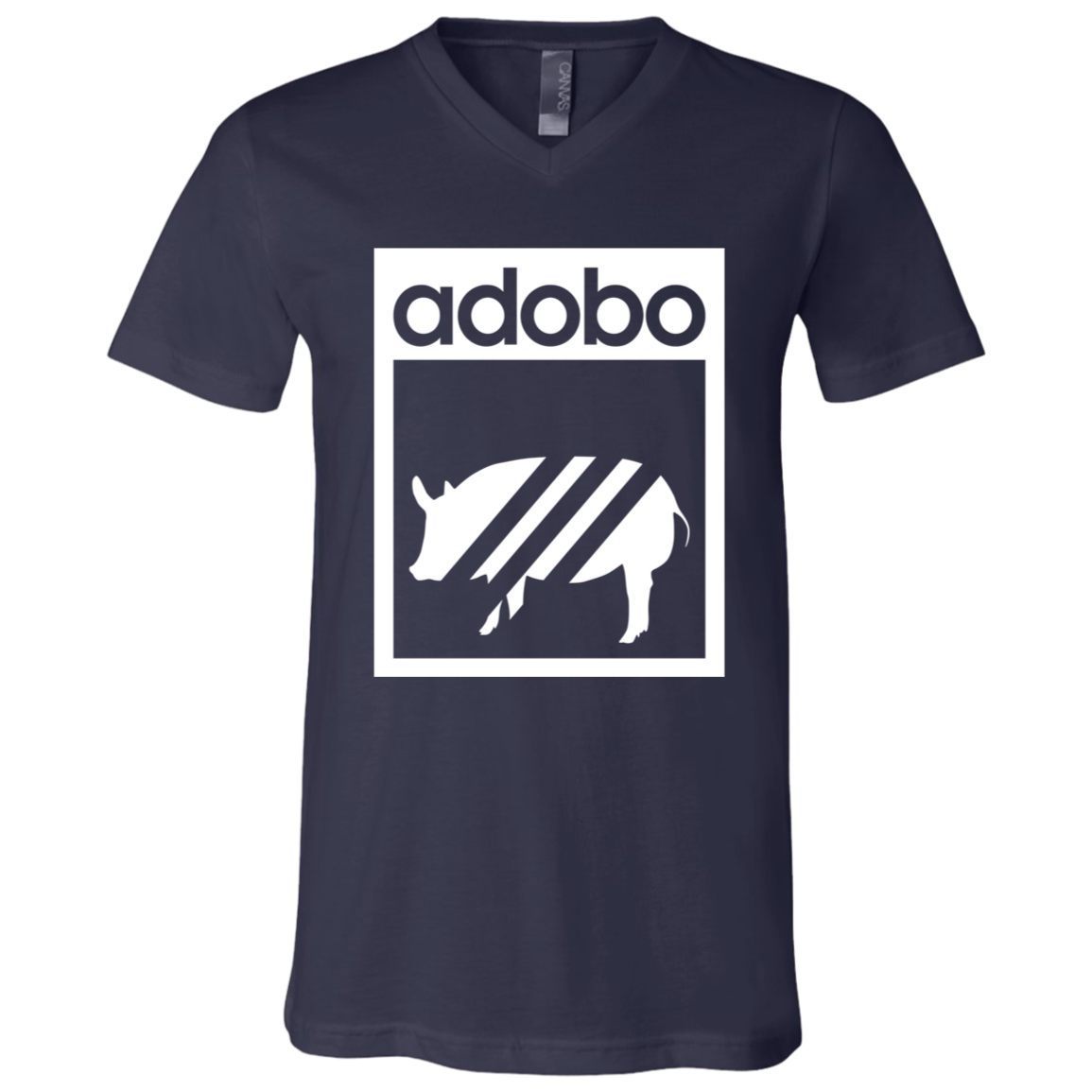 Pork Adobo Unisex Jersey V-Neck T-Shirt