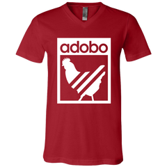 Chicken Adobo Unisex Jersey V-Neck T-Shirt